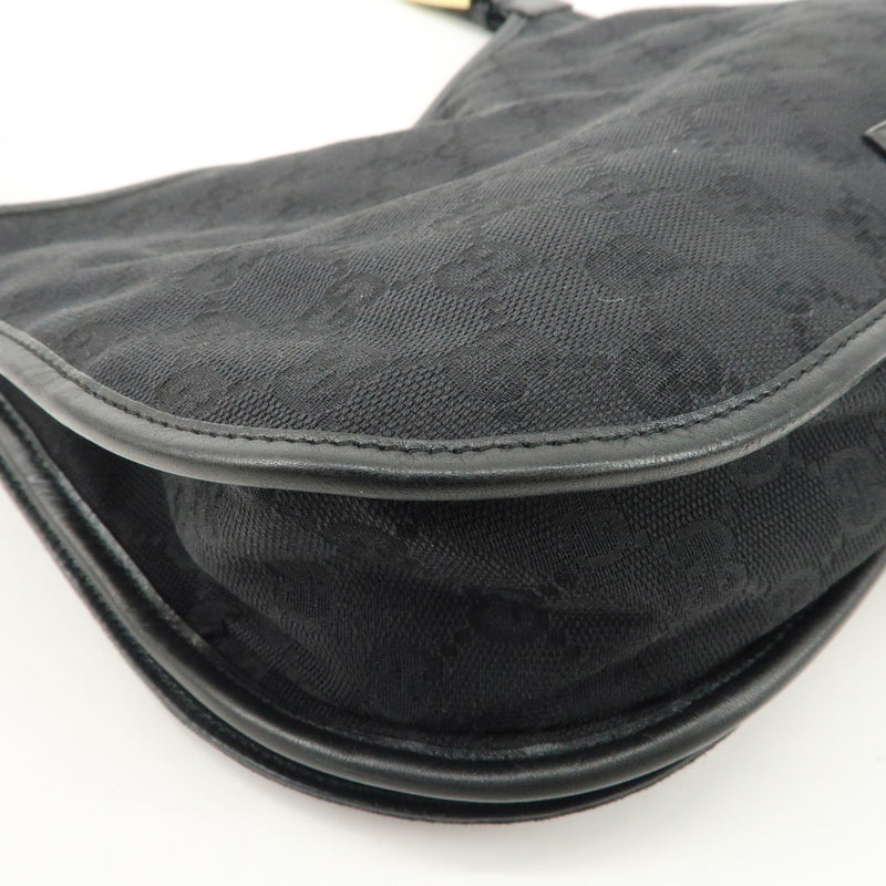 Gucci Gg Canvas Leather Shoulder