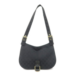 Gucci Gg Canvas Leather Shoulder