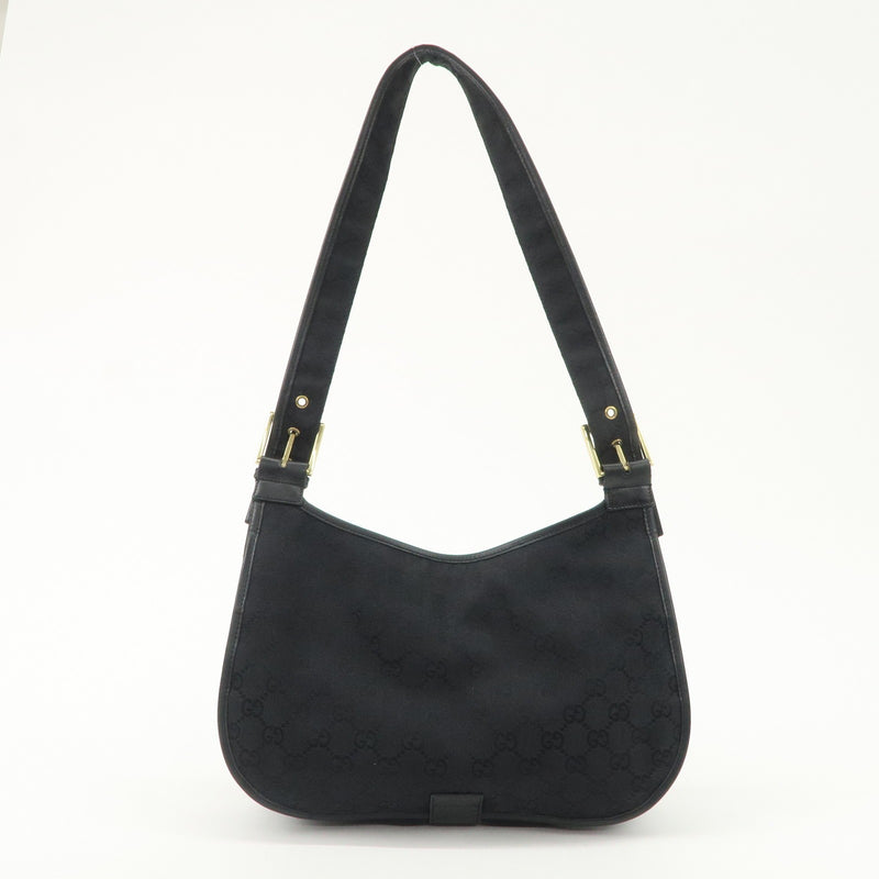 Gucci Gg Canvas Leather Shoulder