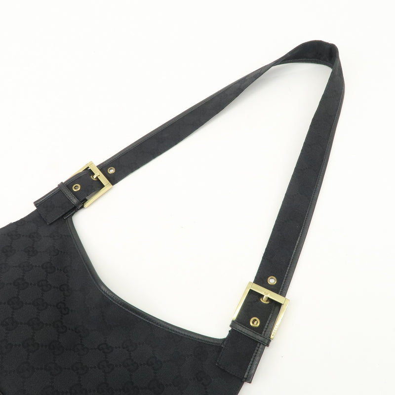 Gucci Gg Canvas Leather Shoulder