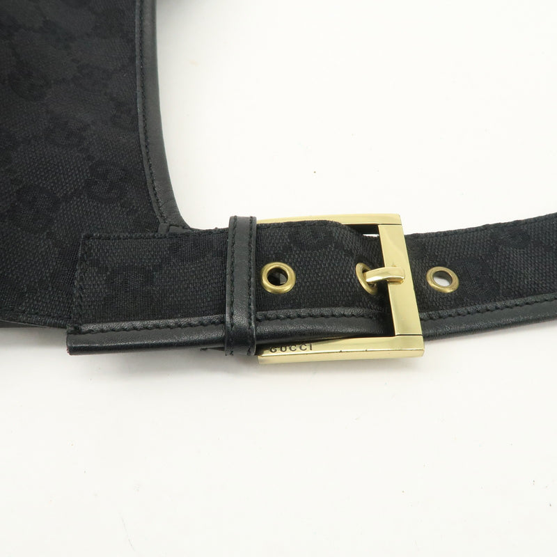 Gucci Gg Canvas Leather Shoulder