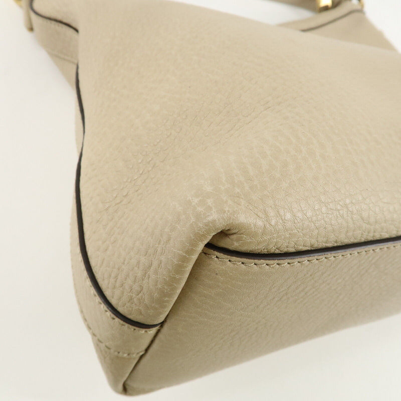 Gucci Miss Gg Leather Shoulder Bag
