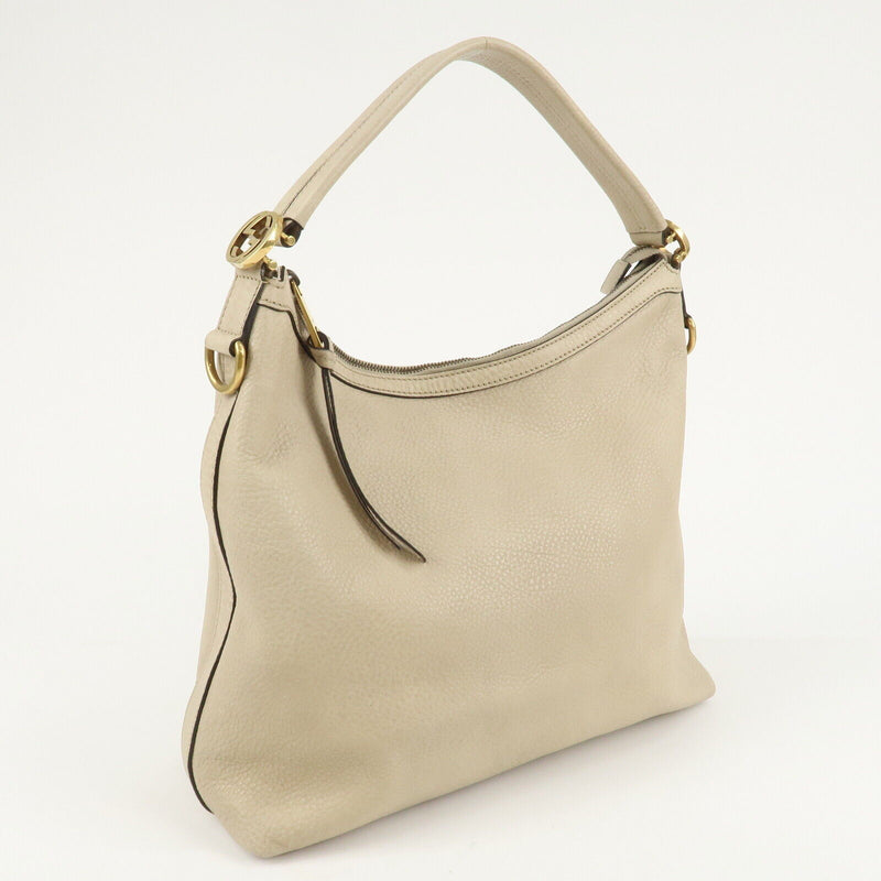 Gucci Miss Gg Leather Shoulder Bag