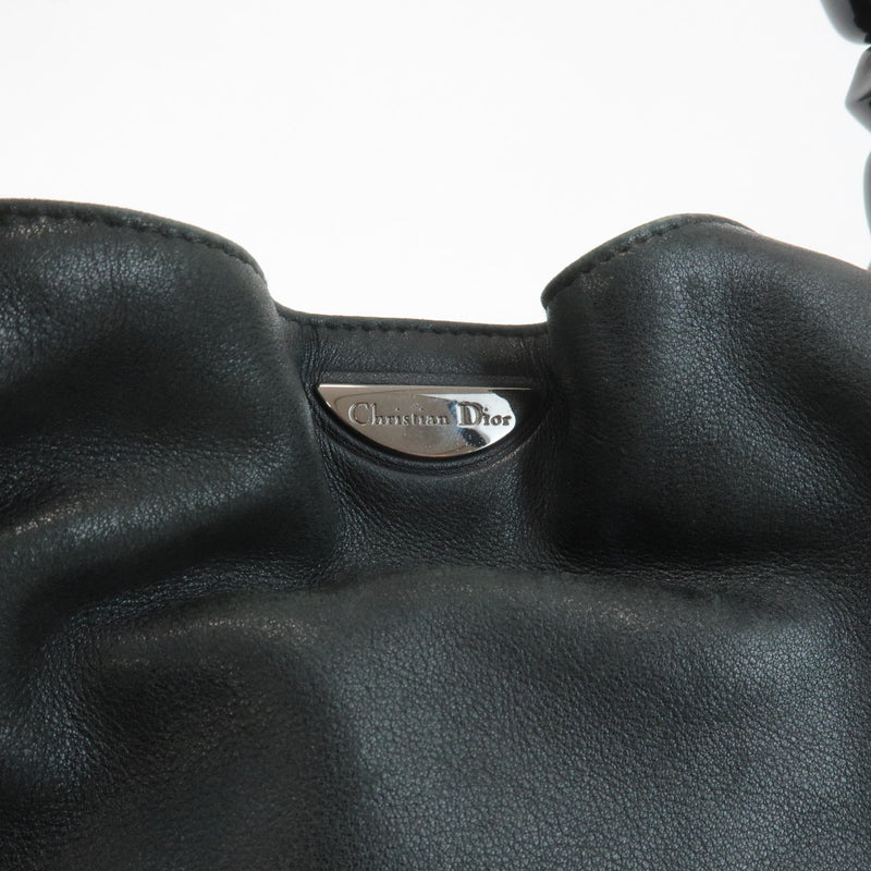 Christian Dior Maris Pearl Leather