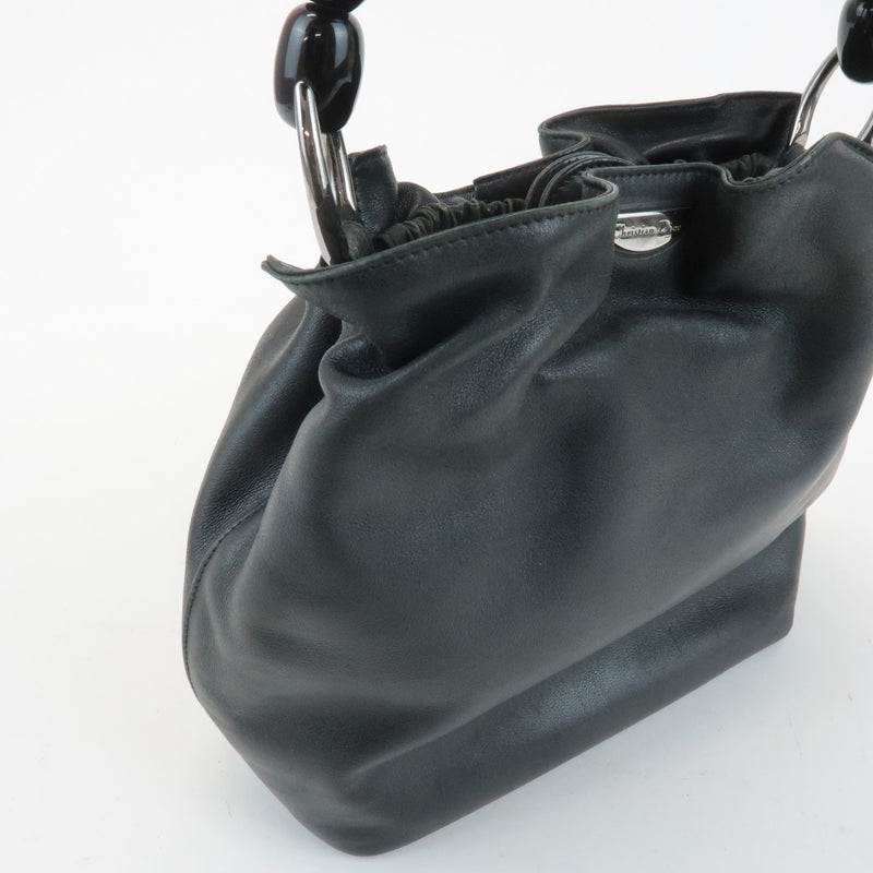 Christian Dior Maris Pearl Leather