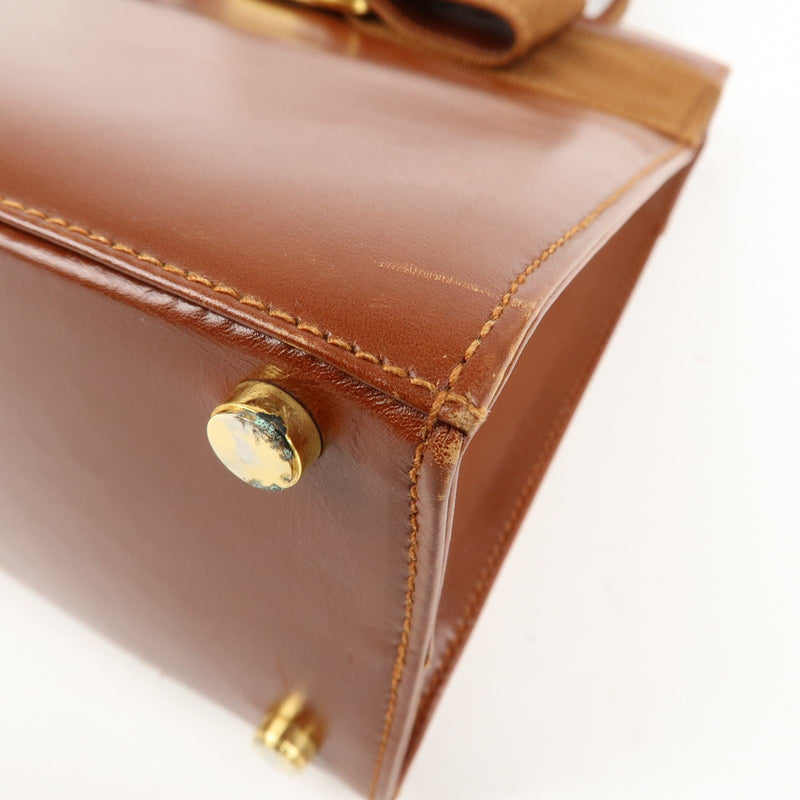 Ferragamo Vara Leather Hand Bag