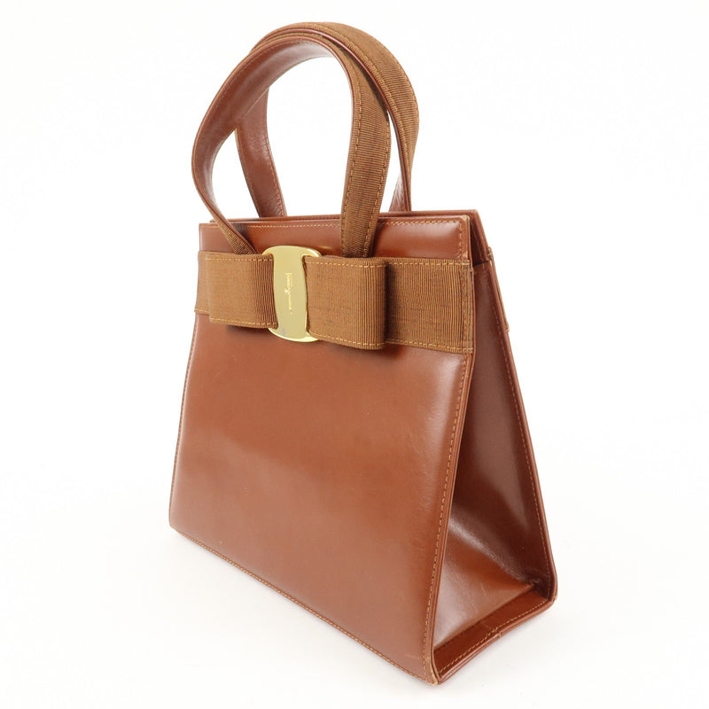Ferragamo Vara Leather Hand Bag