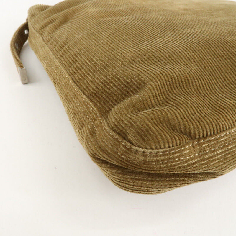 Fendi Corduroy Shoulder Bag Hand