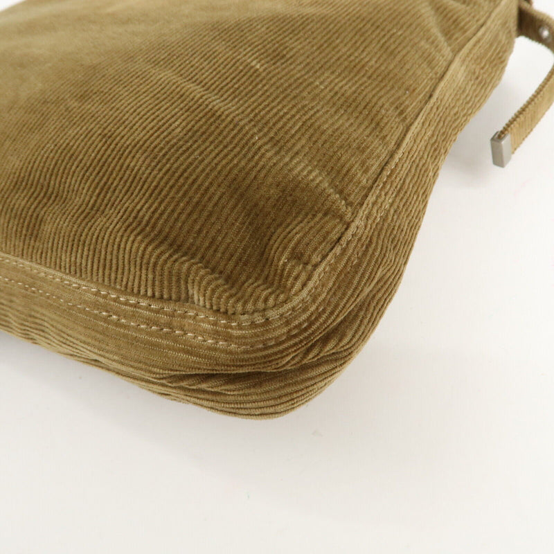 Fendi Corduroy Shoulder Bag Hand