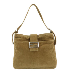 Fendi Corduroy Shoulder Bag Hand