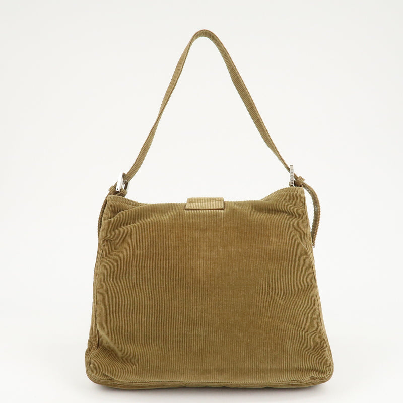 Fendi Corduroy Shoulder Bag Hand