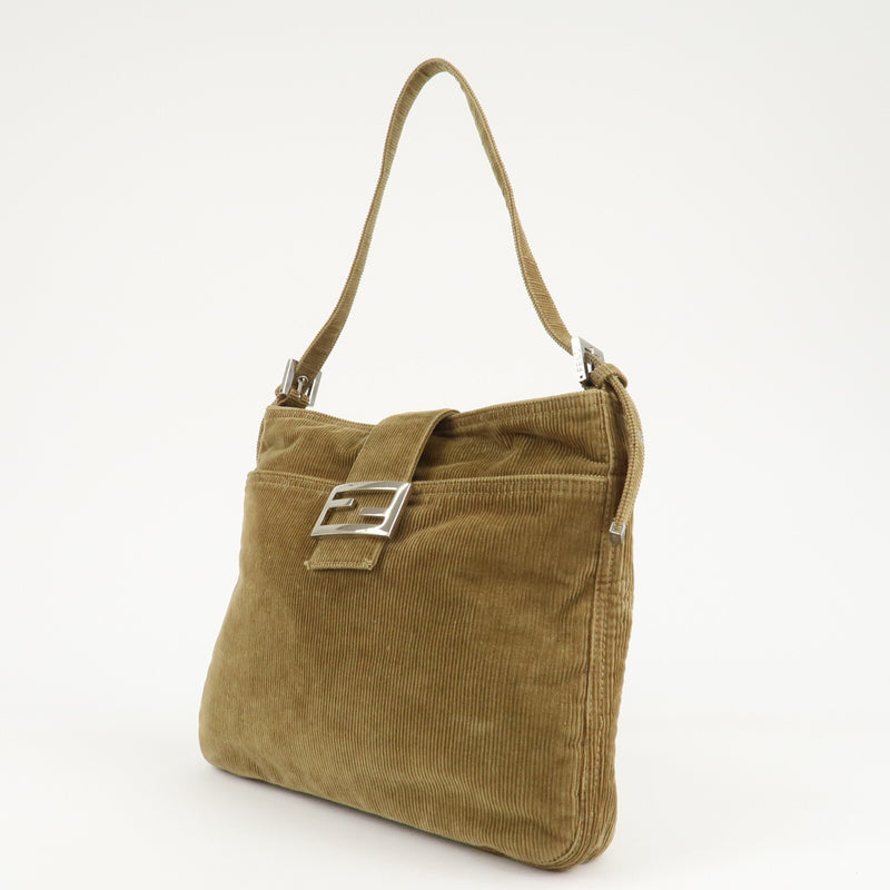 Fendi Corduroy Shoulder Bag Hand
