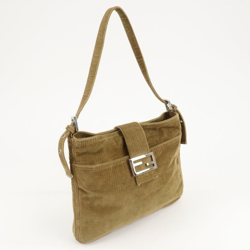 Fendi Corduroy Shoulder Bag Hand