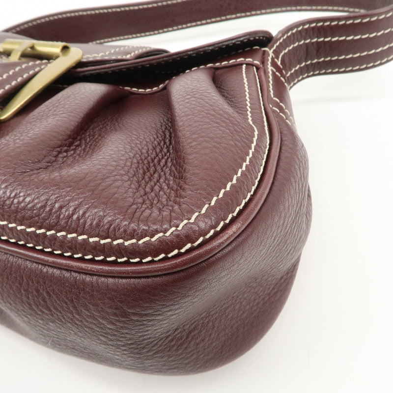 Celine Leather Shoulder Bag Hand