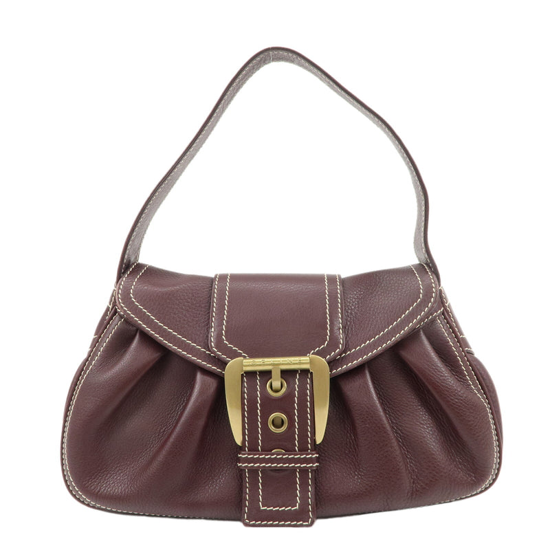 Celine Leather Shoulder Bag Hand