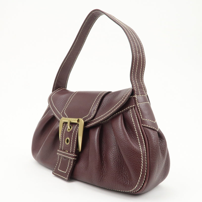 Celine Leather Shoulder Bag Hand