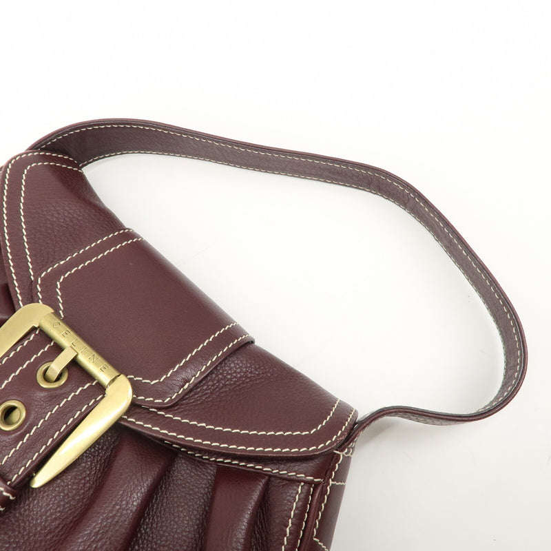 Celine Leather Shoulder Bag Hand