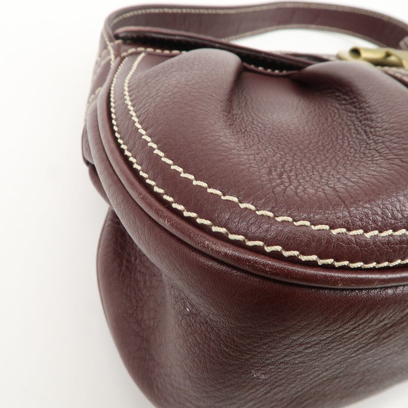 Celine Leather Shoulder Bag Hand