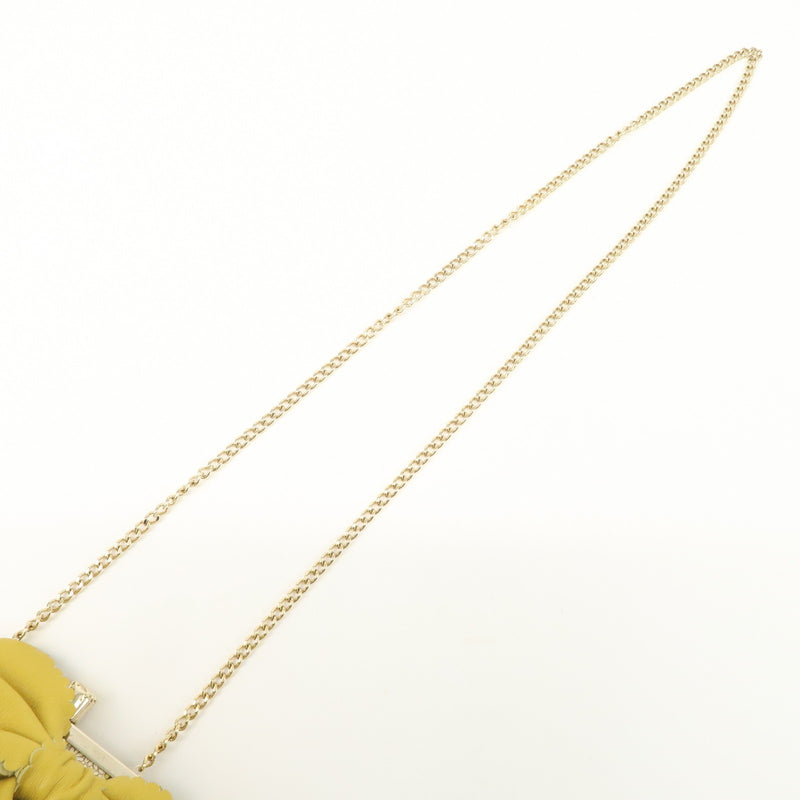 Valentino Canvas Leather Chain