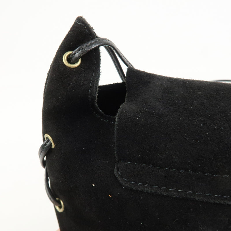 Gucci Suede Leather Heart Shoulder