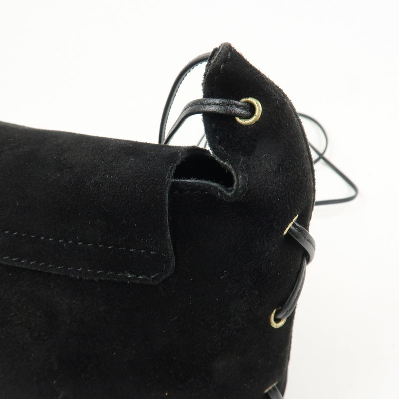 Gucci Suede Leather Heart Shoulder