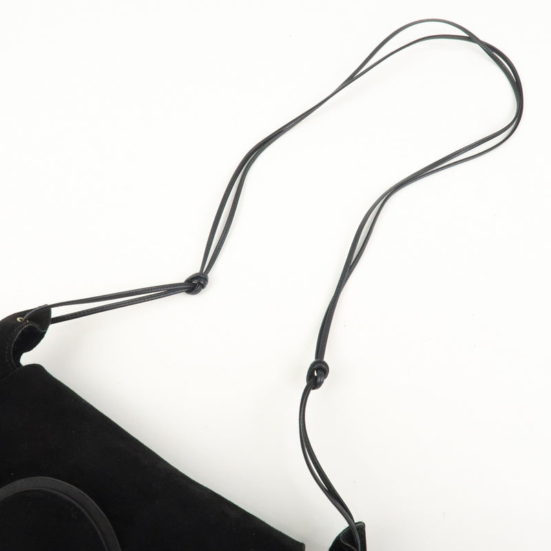 Gucci Suede Leather Heart Shoulder