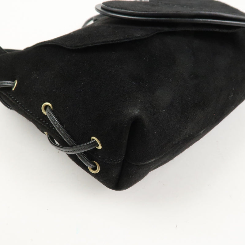 Gucci Suede Leather Heart Shoulder