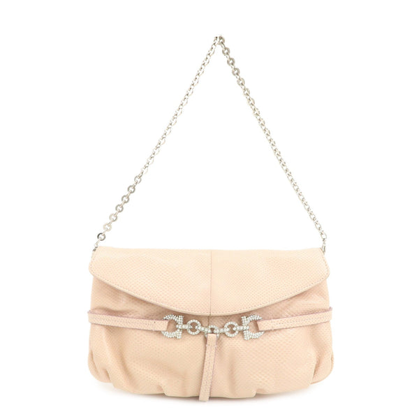 Ferragamo Gancini Leather Chain