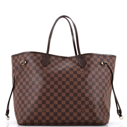 Louis Vuitton Neverfull Tote Damier Gm