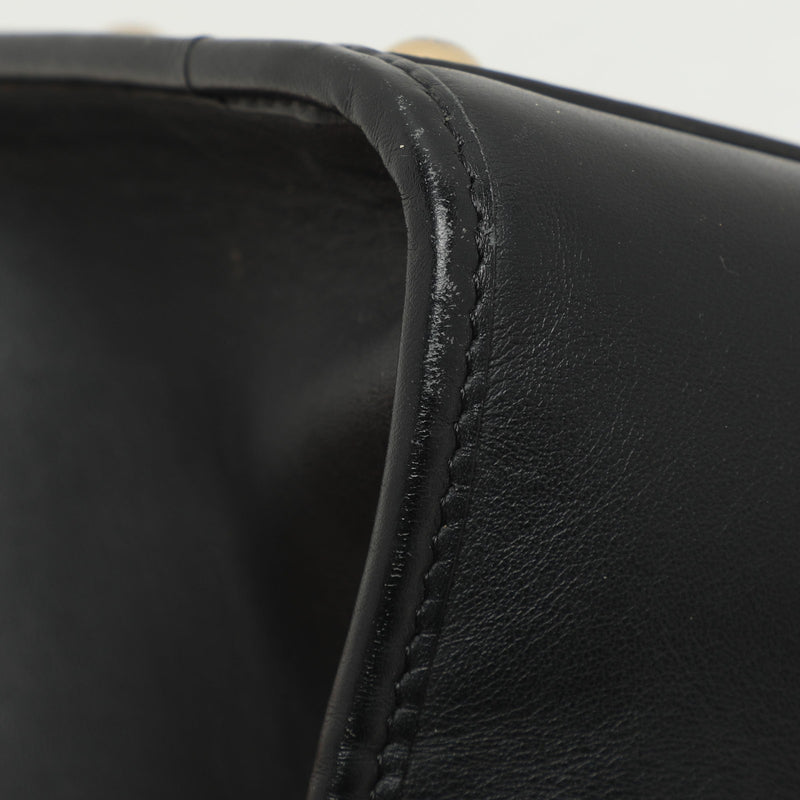 Fendi Black/Brown Zucca Leather Small