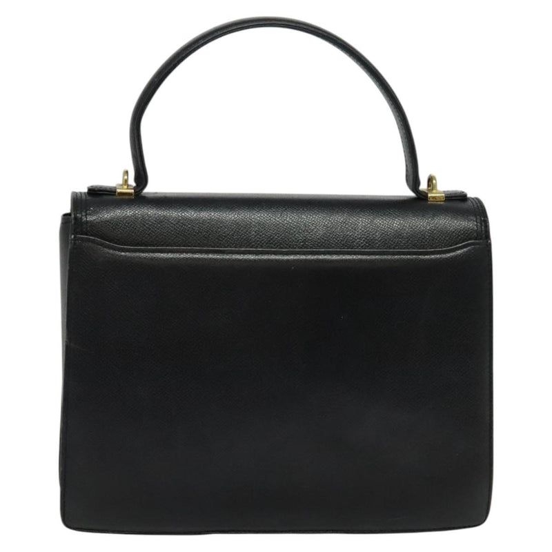 Valentino Hand Bag Leather 2Way Black