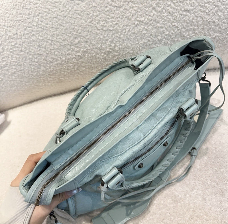 Balanciaga City Bag Rare Mint Green
