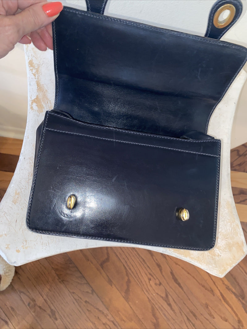 Rare Gucci Bamboo Web Lunch Box Handbag