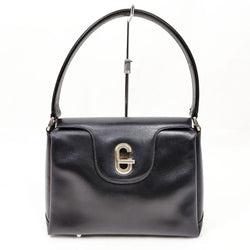Vintage Gucci Hand Bag Black Leather