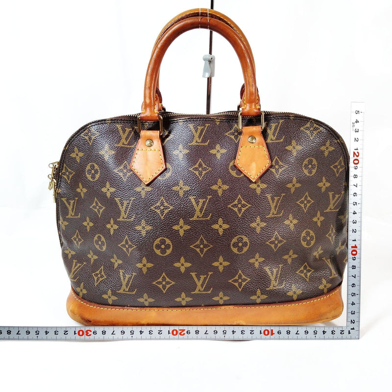 Louis Vuitton Lv Hand Bag Alma Brown