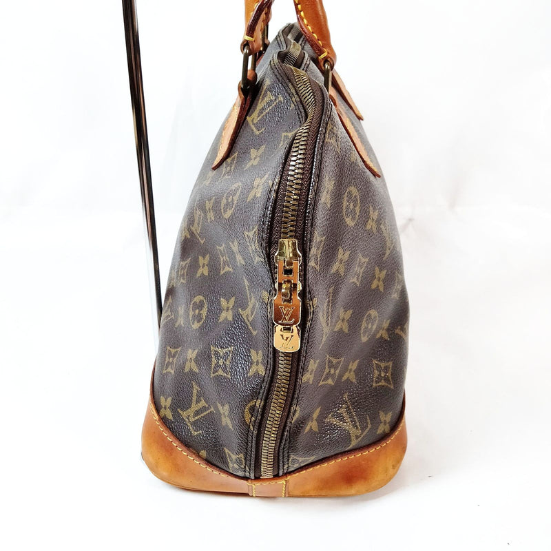 Louis Vuitton Lv Hand Bag Alma Brown