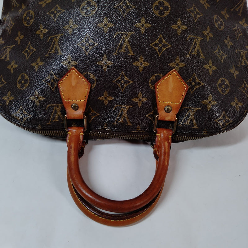 Louis Vuitton Lv Hand Bag Alma Brown