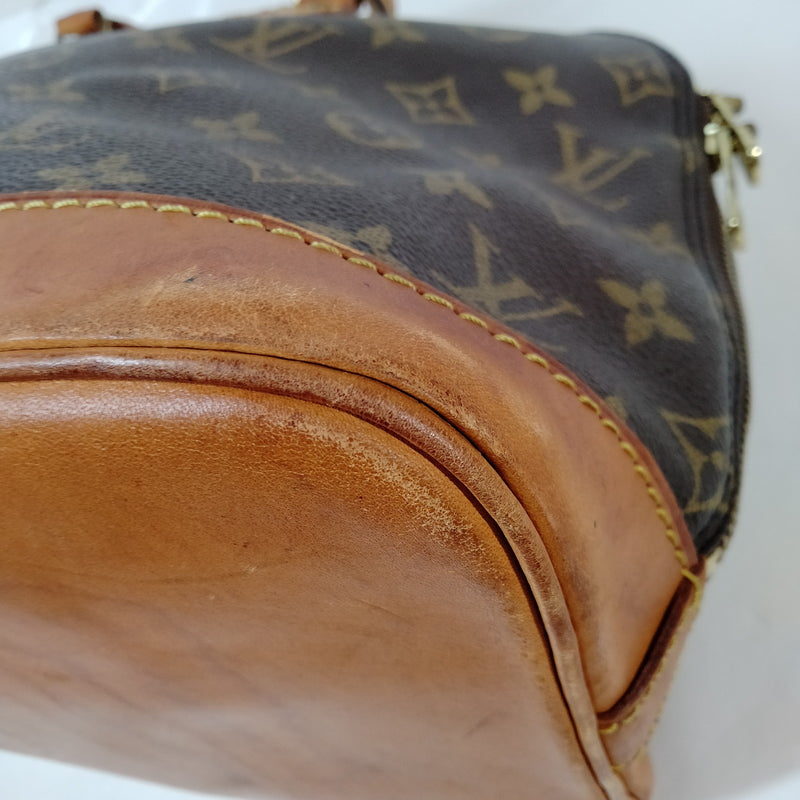 Louis Vuitton Lv Hand Bag Alma Brown