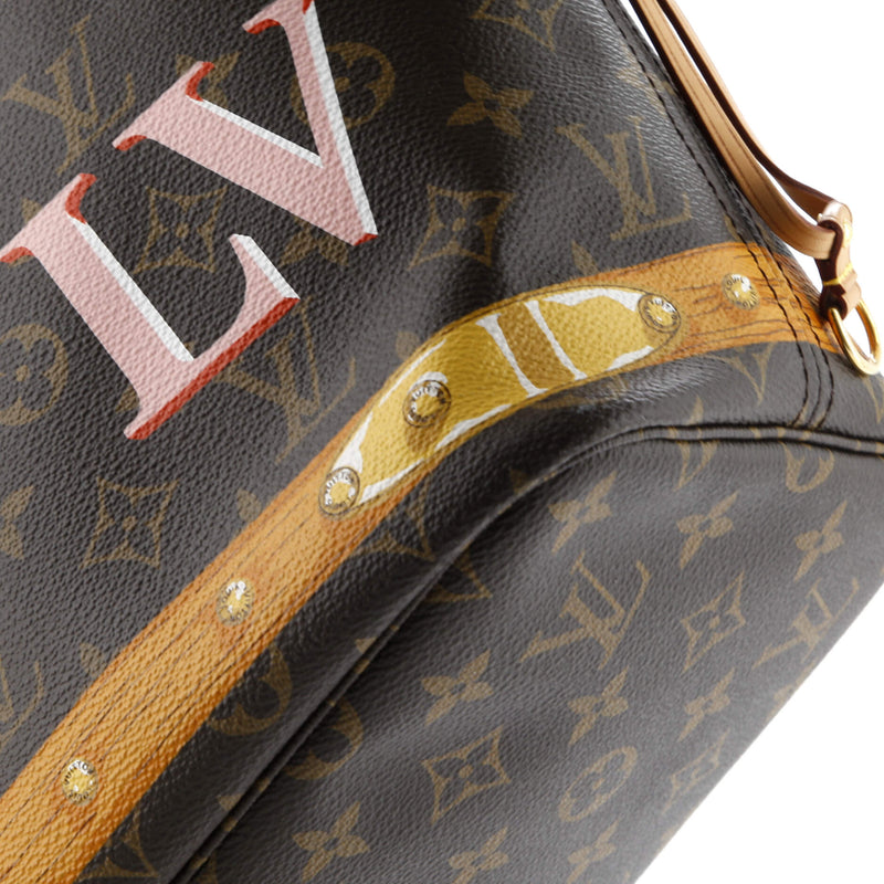 Louis Vuitton Neverfull Nm Tote Limited