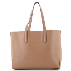 Burberry Tb Logo Tote Leather Medium