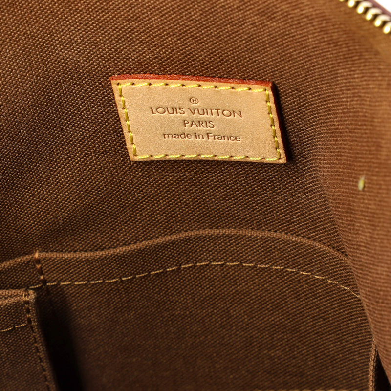 Louis Vuitton Lockit Handbag Canvas Pm