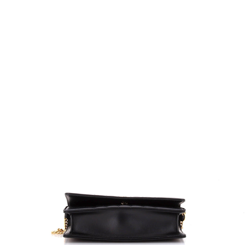 Burberry Lola Clutch On Chain Quilted