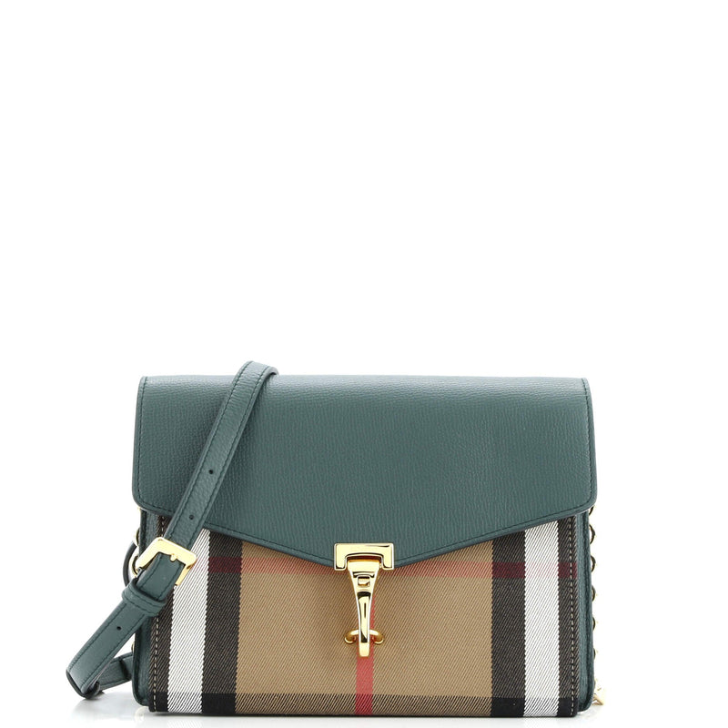 Burberry Macken Crossbody Bag Leather