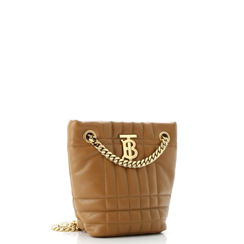 Burberry Lola Bucket Bag Quilted