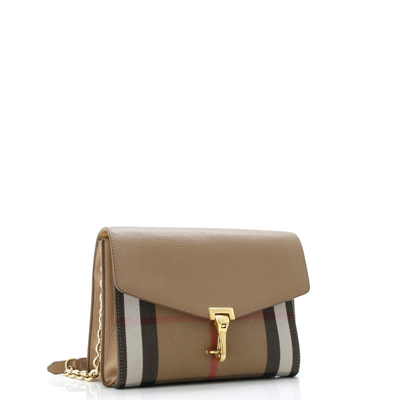 Burberry Macken Crossbody Bag Leather