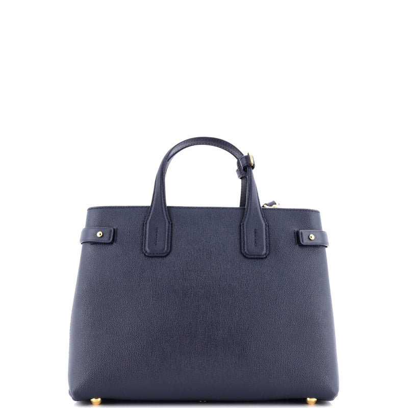 Burberry Banner Tote Leather Medium