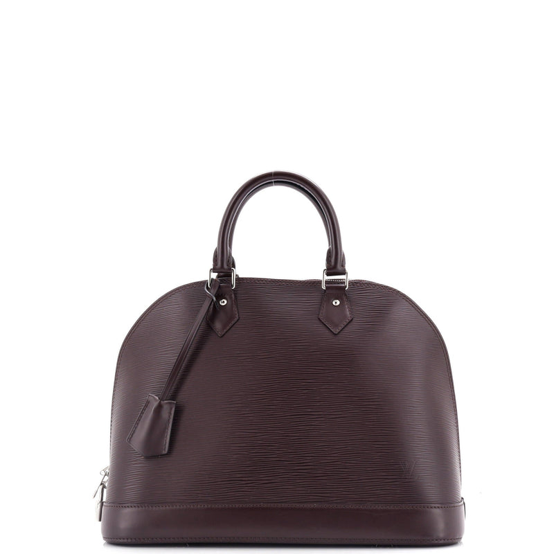 Louis Vuitton Alma Handbag Epi Leather