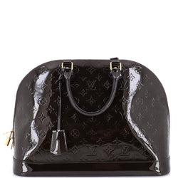Louis Vuitton Alma Handbag Vernis Gm