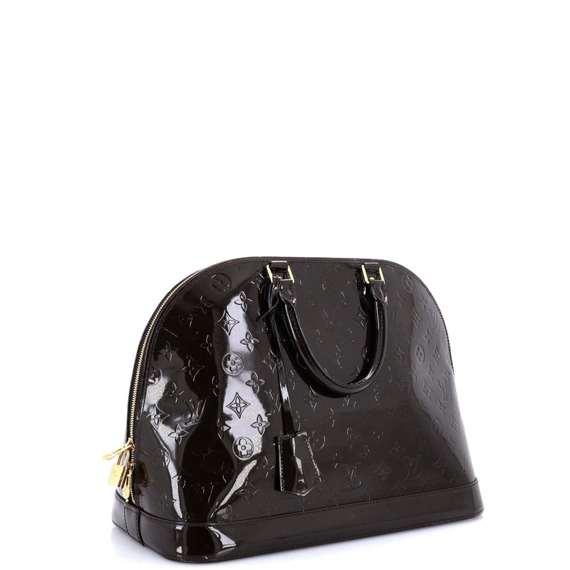 Louis Vuitton Alma Handbag Vernis Gm