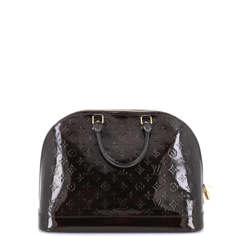 Louis Vuitton Alma Handbag Vernis Gm
